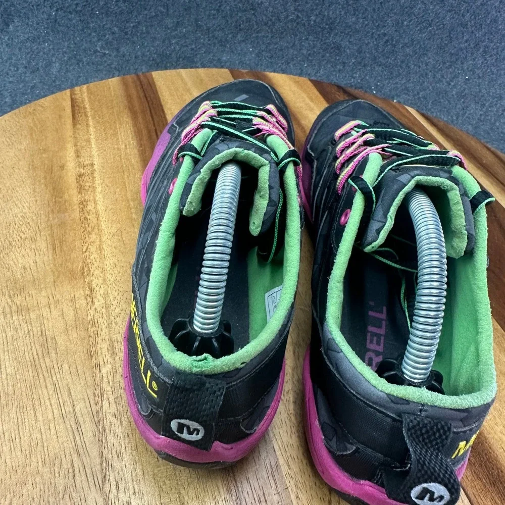 Merrell Lithe Glove Minimal Women's 7 Black Vibram Barefoot Running Shoes